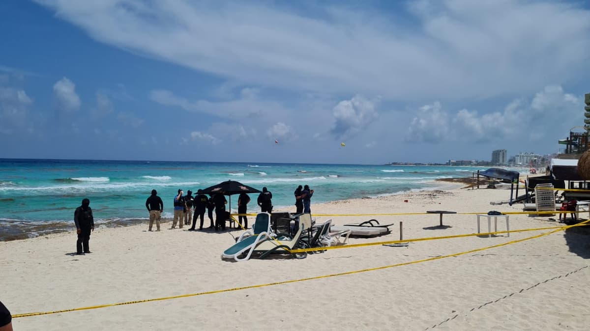 Detienen a siete en megaoperativo en playa Delfines