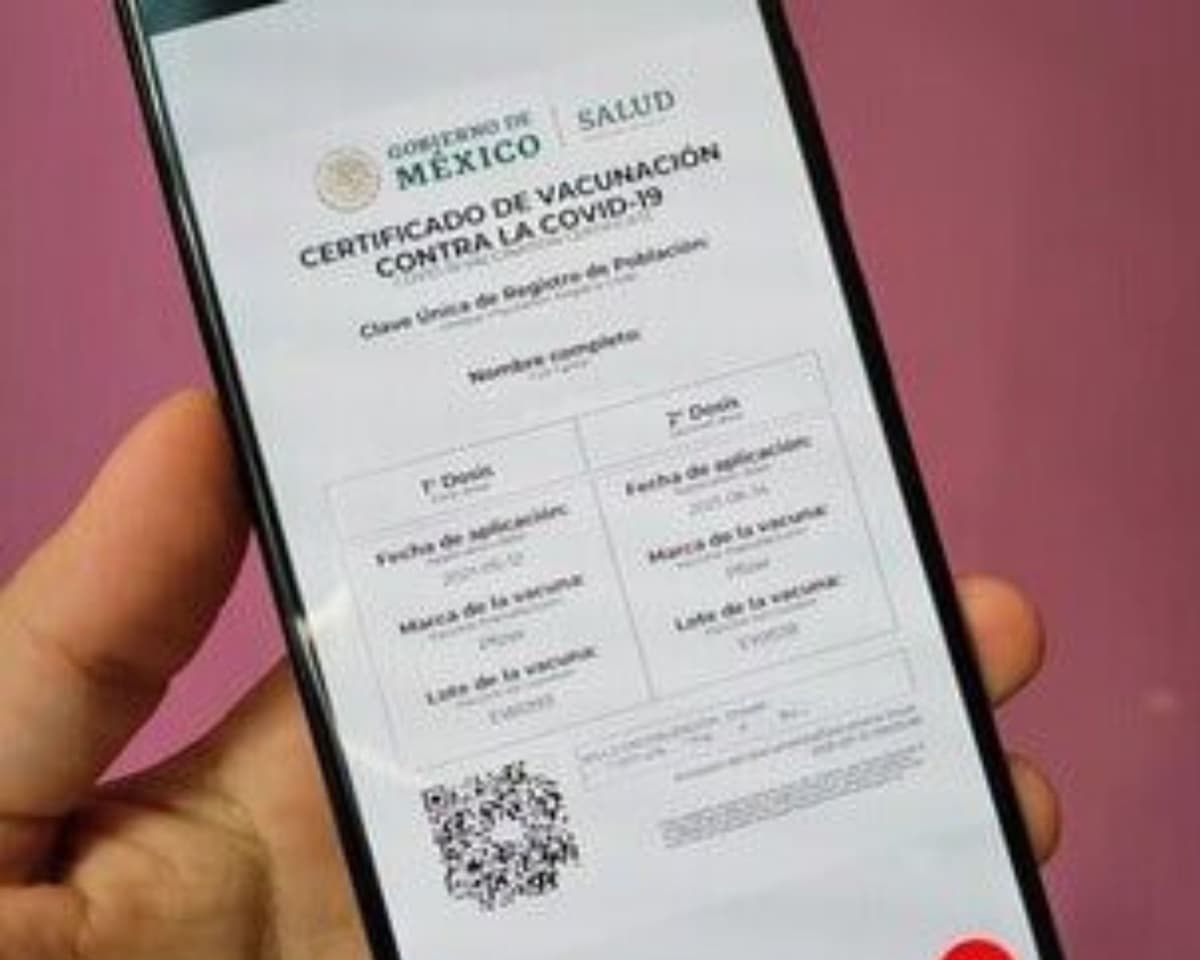 Error o pérdida de certificado de vacunación Covid-19: Qué debes hacer