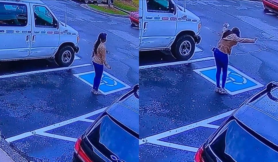 VIDEO: Mujer es captada bailando de felicidad tras conseguir trabajo; se viraliza
