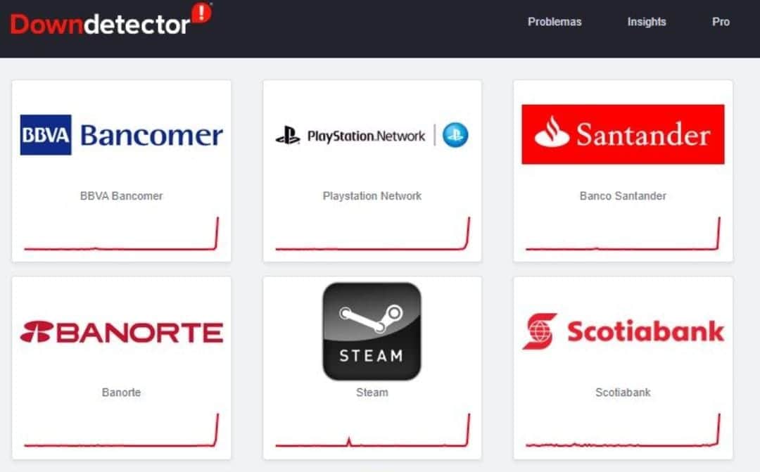 Reportan fallas en apps de bancos como BBVA y Santander