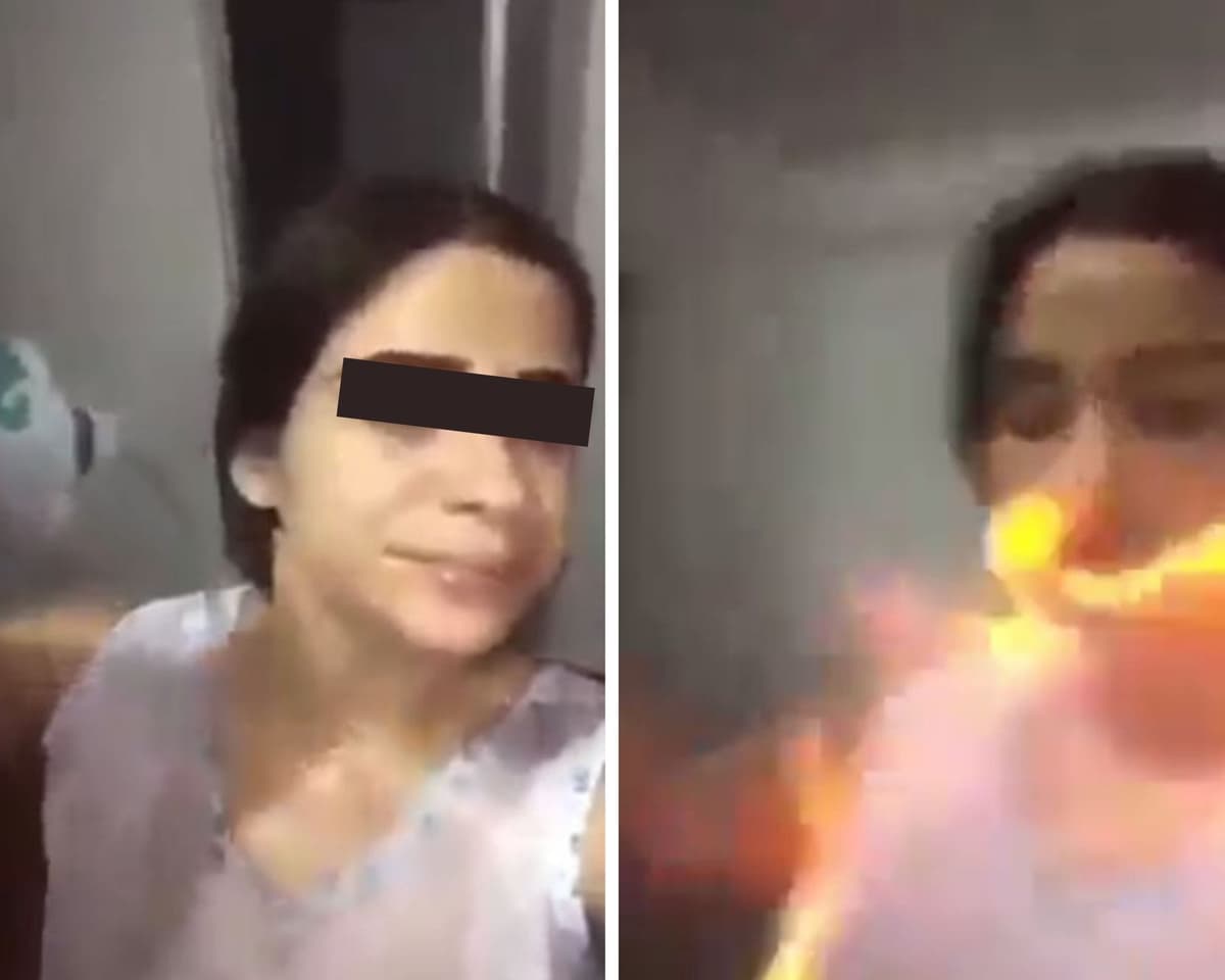 Mujer se baña en alcohol y se prende en fuego, su esposo no le perdonó una infidelidad