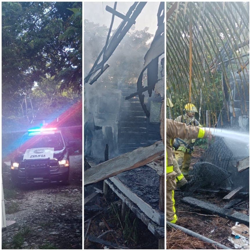 ¡Tragedia en Cozumel! Incendio consume refugio de indigentes