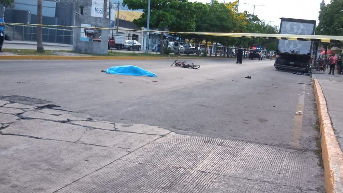 ACCIDENTE: Muere hombre atropellado por autobús en Playa del Carmen
