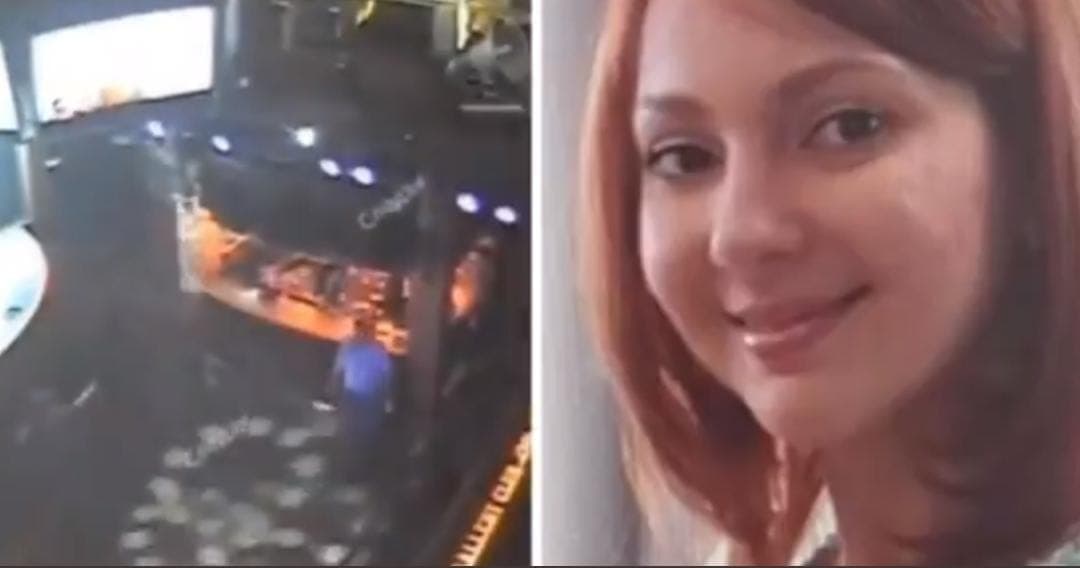 Video: Pantallas de bar caen y matan a mujer que festejaba su cumpleaños