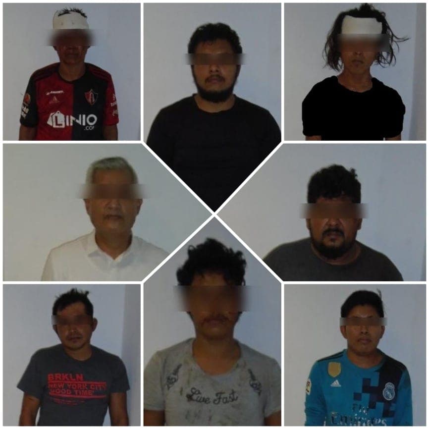Detienen a 8 integrantes de Inteligencia México por lesionar a policías en Cancún