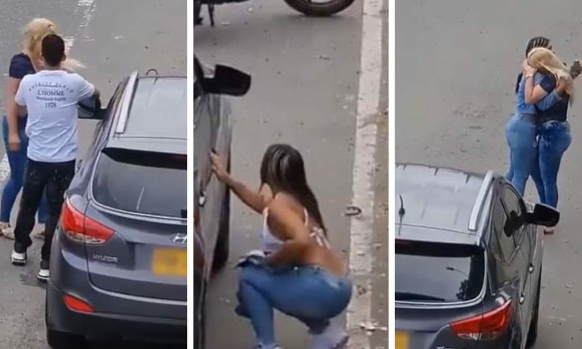 VIDEO: Sujeto es casi descubierto siendo infiel a su novia con la mejor amiga