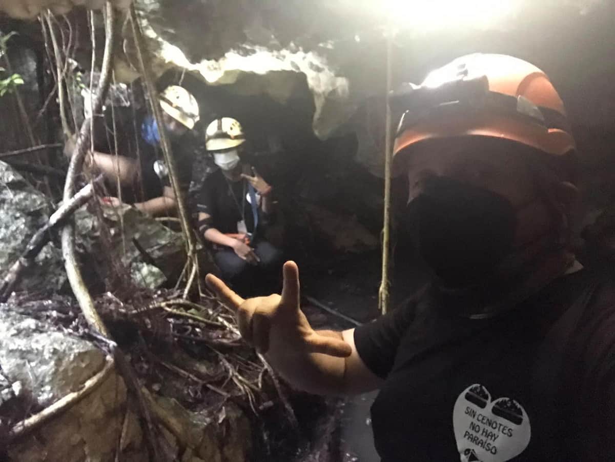 Descubren nueva caverna en Playa del Carmen: "Cueva Las Caritas"