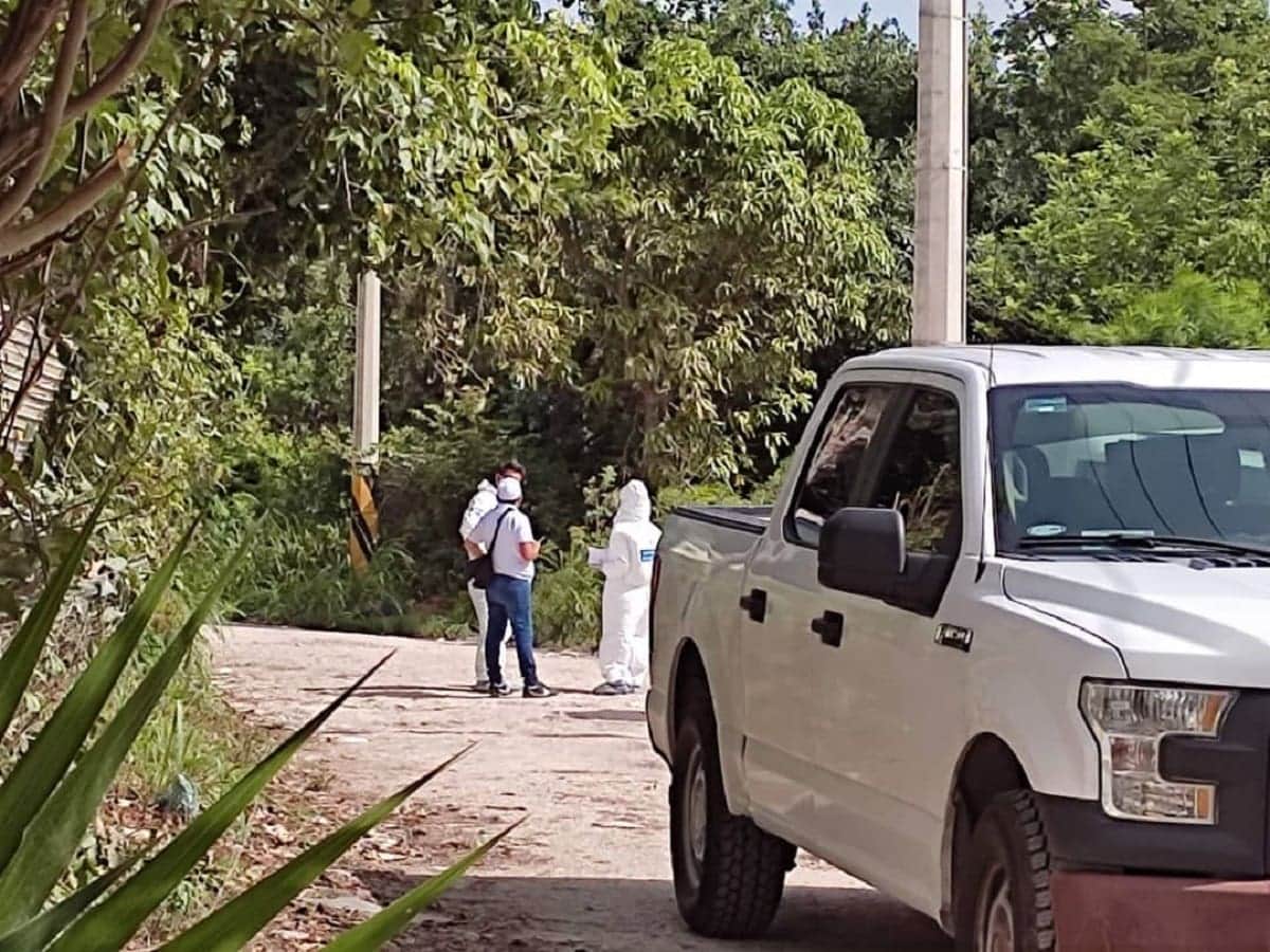 Encuentran cadáver en un hombre maniatado en Cancún
