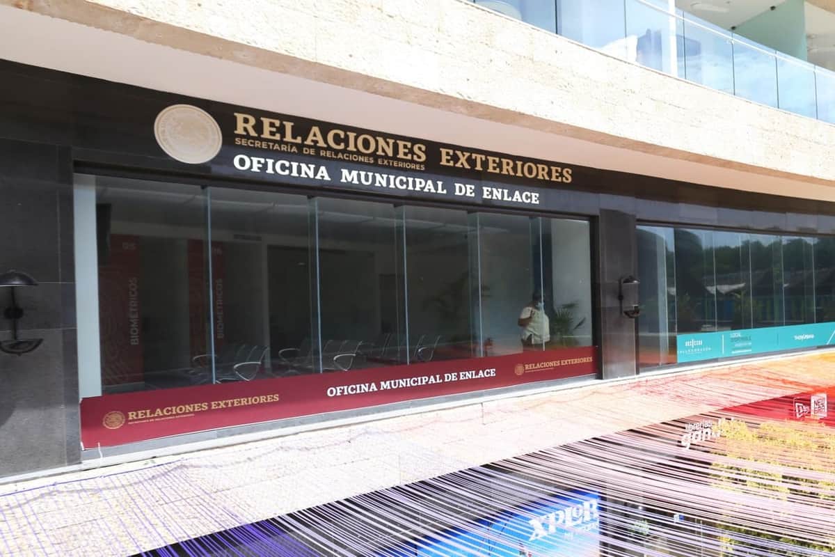 Abren oficina de Relaciones Exteriores en Playa del Carmen