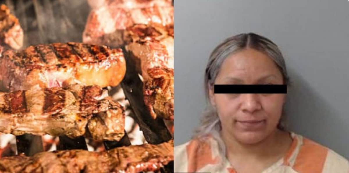 Detienen a mujer por robar 16 mil 500 pesos en fajitas de carne ¡Se metió a hurtar 2 veces!