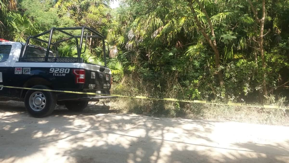 Hallan cuerpo en estado de putrefacto al sur de Tulum