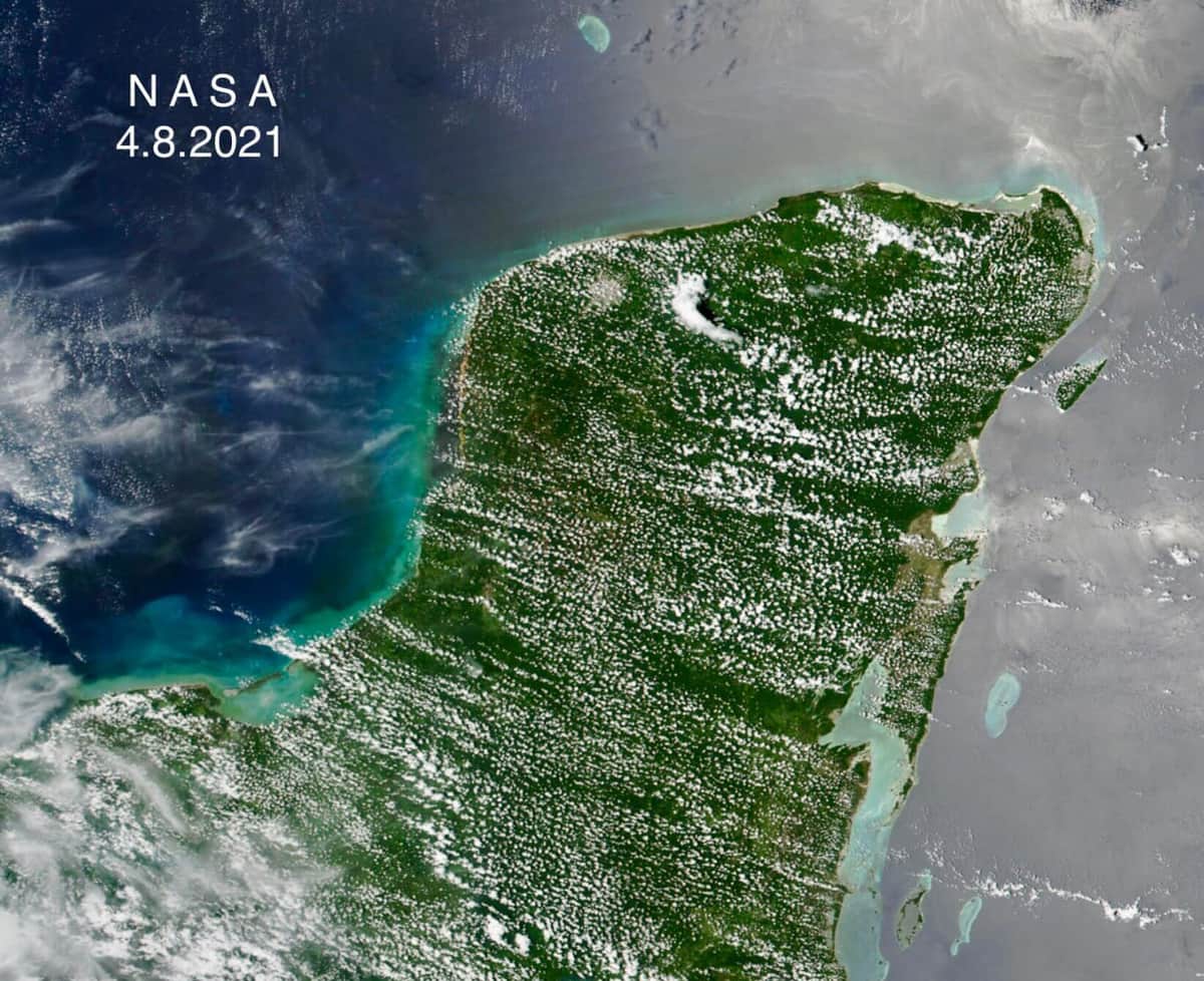 Captan paso de la Estación Espacial Internacional en Playa del Carmen