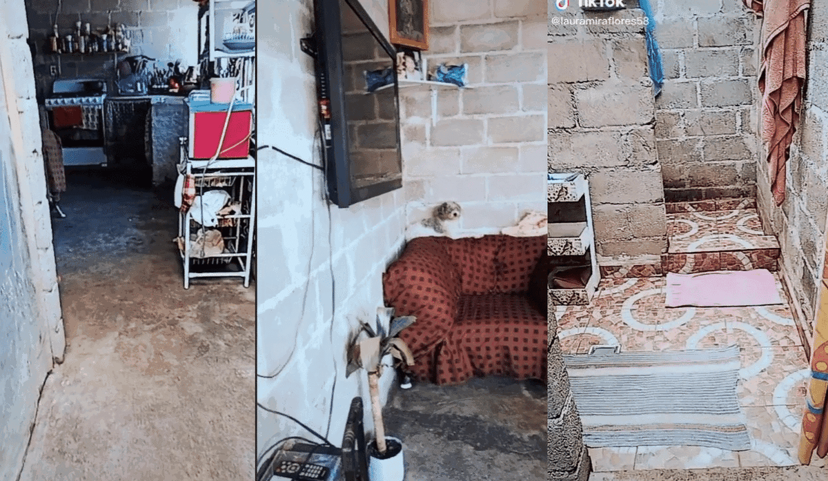 Mujer presume su casa 'humilde' y se hace viral en TikTok