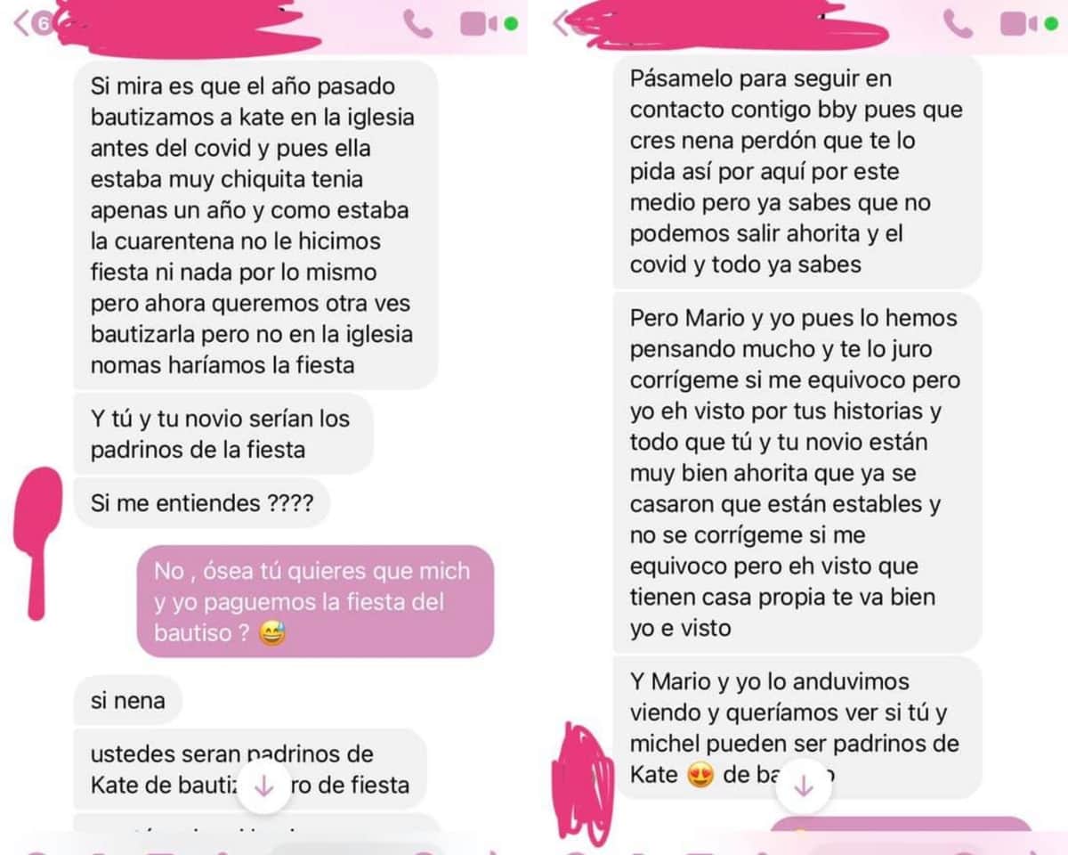 Mujer busca a una amiga que le pague el bautizo de su hija, la llaman #LadyBautizo