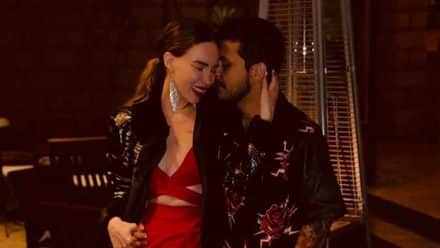 Belinda y Christian Nodal celebran su primer aniversario con romántica velada