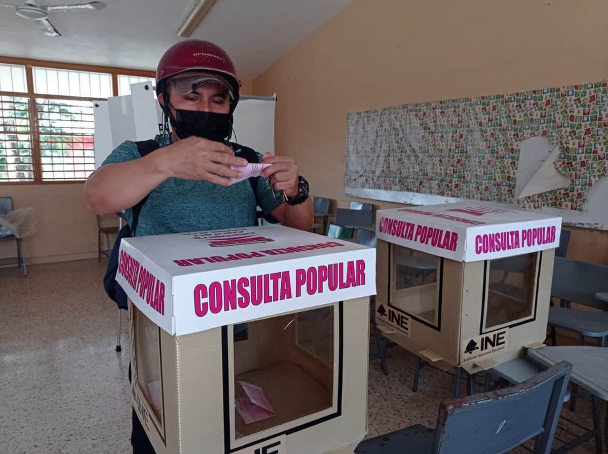 Casi nula asistencia a consulta popular en Chetumal