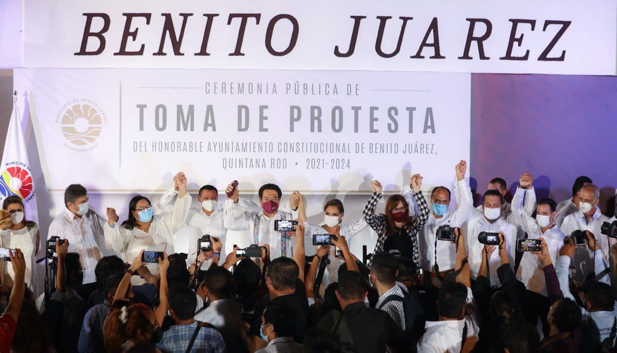 Mara Lezama toma protesta como Presidenta Municipal de Benito Juárez