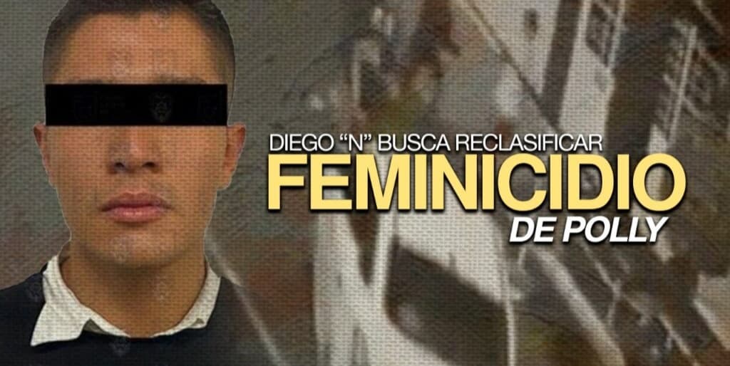Diego 'N' busca reclasificar femicidio de Polly