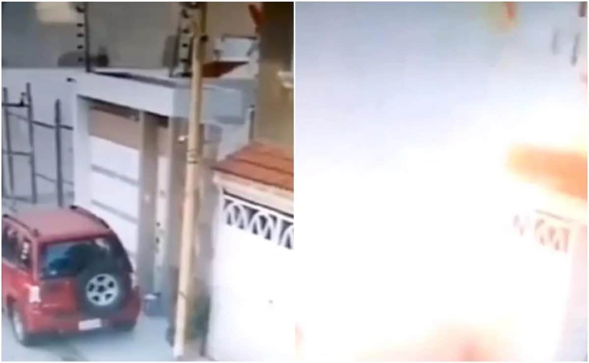 Nuevo paquete bomba explota frente a vivienda en Puebla