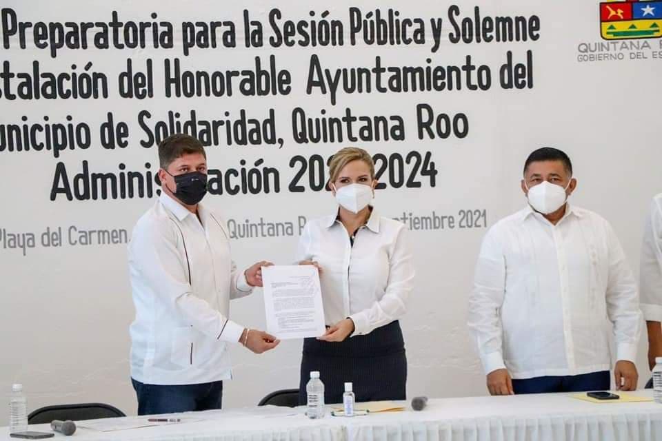 Encabeza Lili Campos preparativos para instalar nuevo Ayuntamiento de Solidaridad