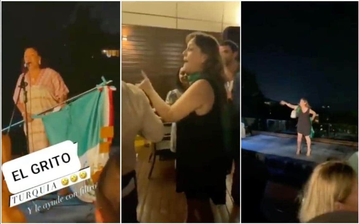 Tras el Grito de "¡Viva, López Obrador!" acusan a Isabel Arvide de difamación