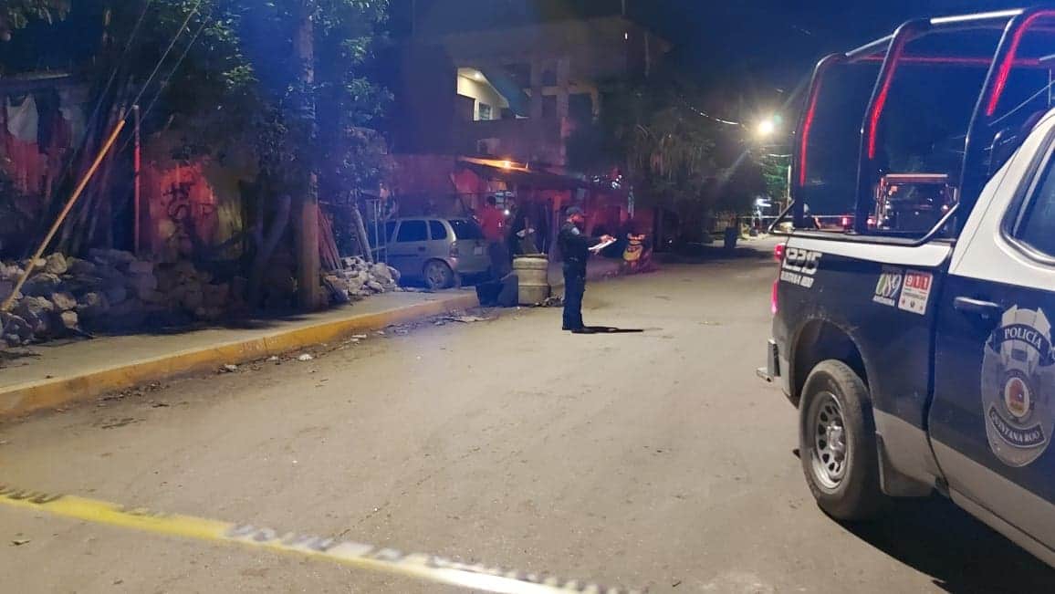 Ataque armado en Tulum deja a tres personas lesionados