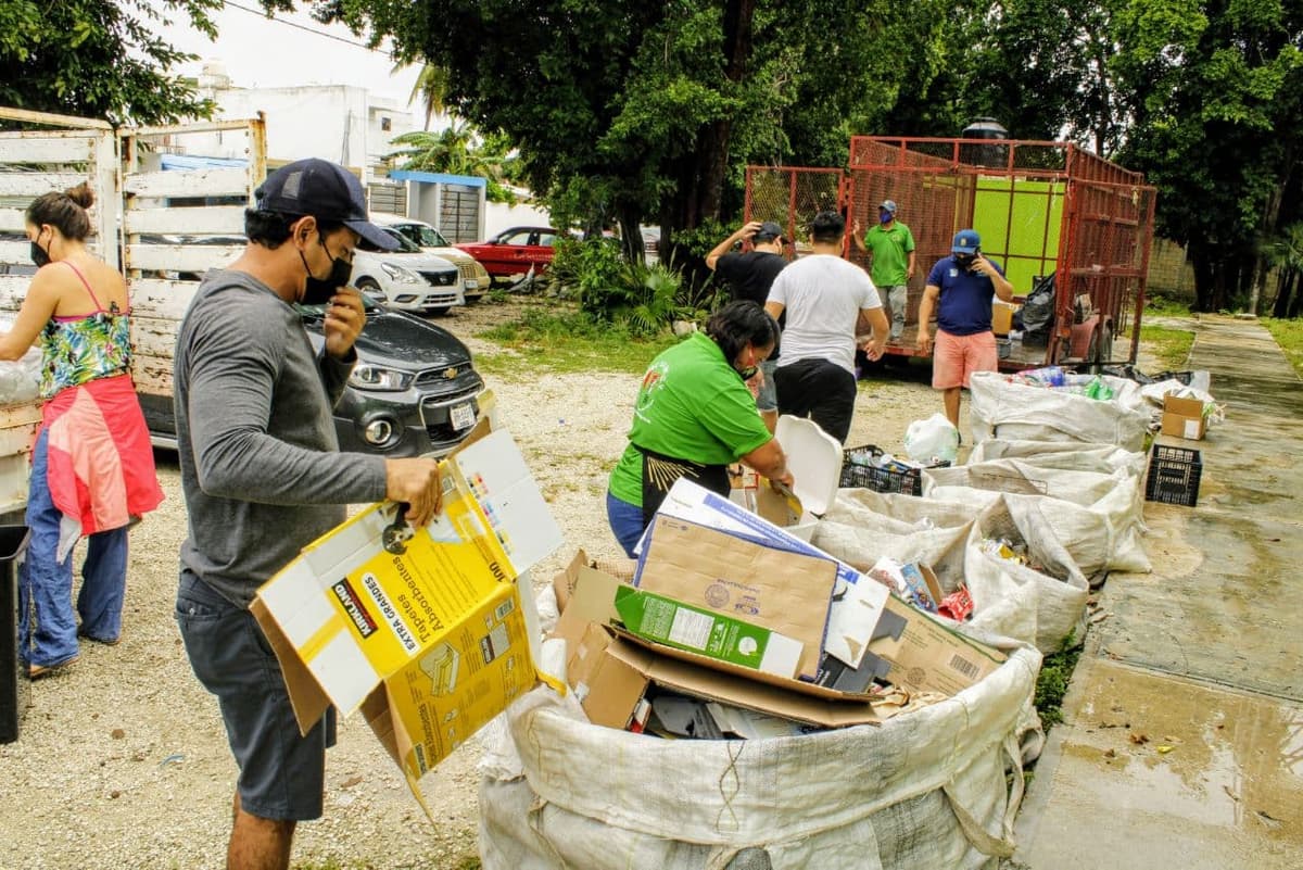Con 'Reciclatón', Gobierno de Puerto Morelos cumple con acciones en favor del medio ambiente