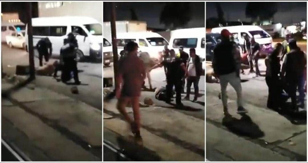 Video: Pasajeros de una combi golpean a "ratas" y evitan un asalto
