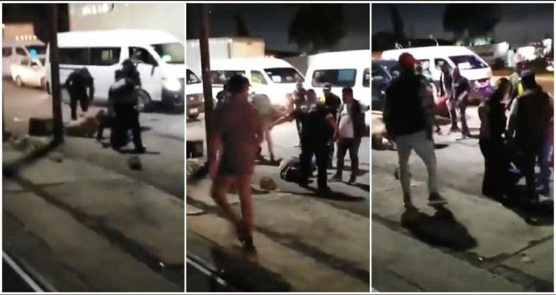Video: Pasajeros de una combi golpean a "ratas" y evitan un asalto