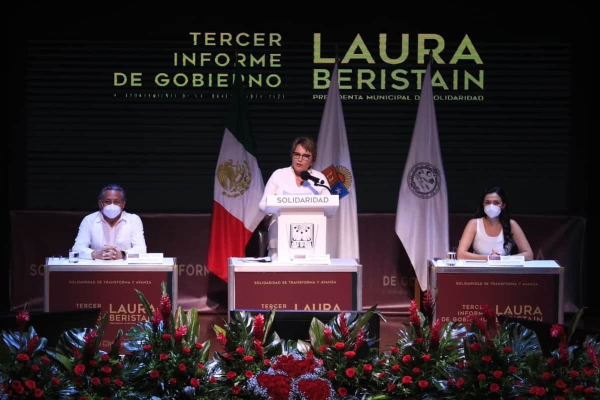 ”Aquí, ahora y siempre, por el futuro de Solidaridad”: Laura Beristain