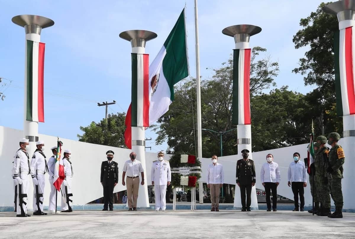 Carlos Joaquín encabeza la conmemoración del 174 Aniversario de la Gesta Heroica de los Niños Héroes