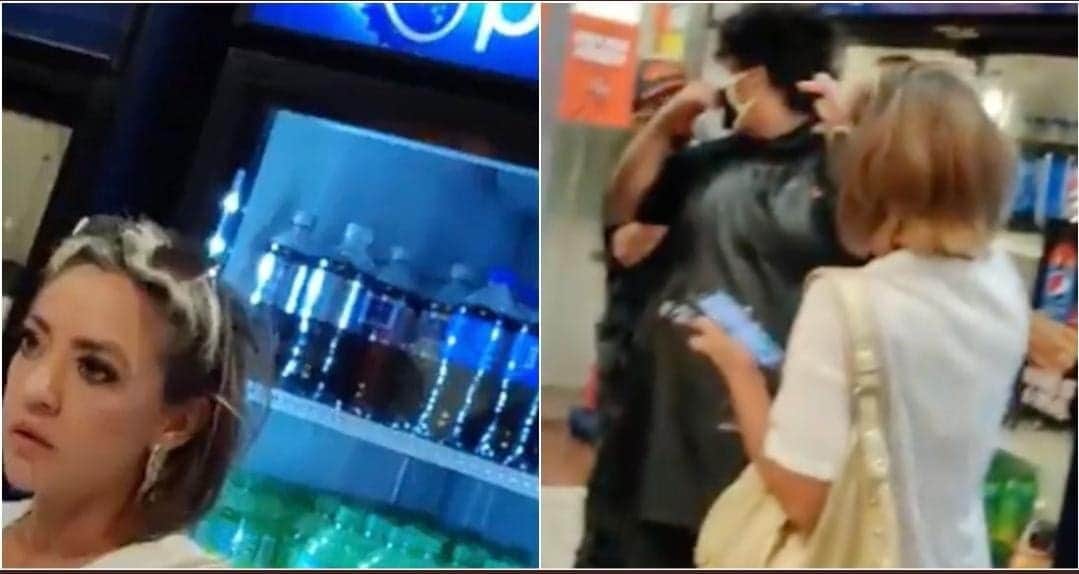 Video: "Mexicanos deberían volver a las granjas", grita mujer racista en pizzería