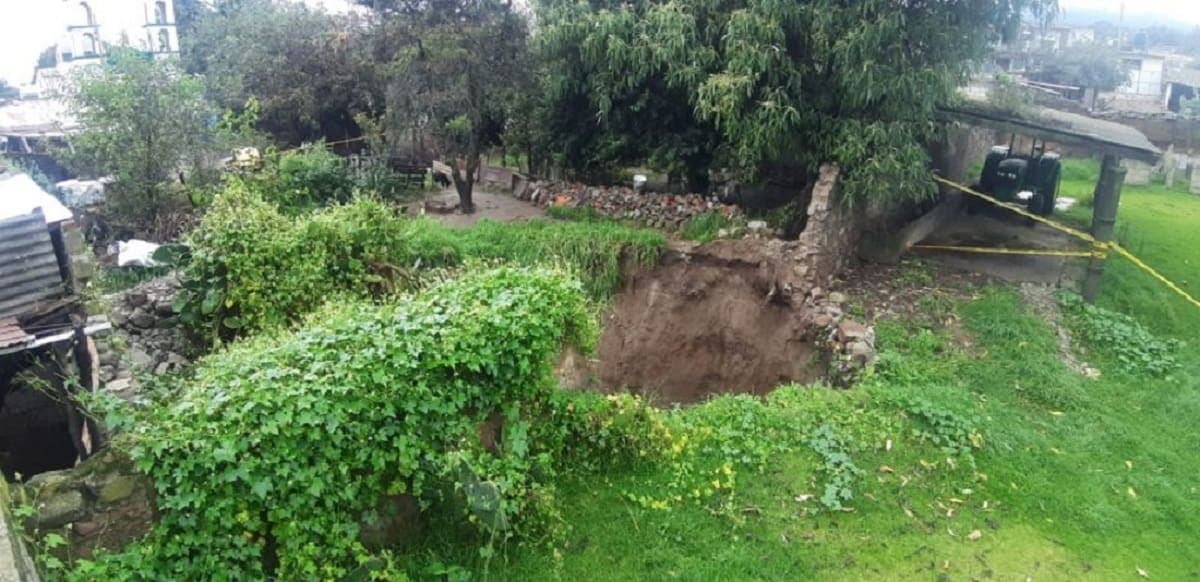 Se forma sovacón en Huamantla, Tlaxcala
