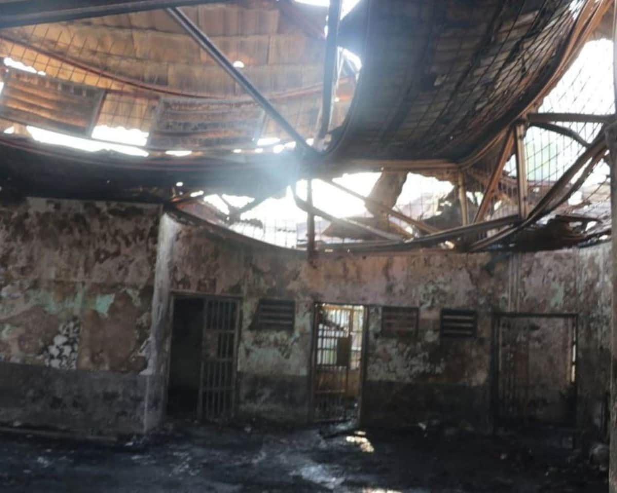 Cárcel superpoblada se incendia y mueren al menos 41 personas por las llamas