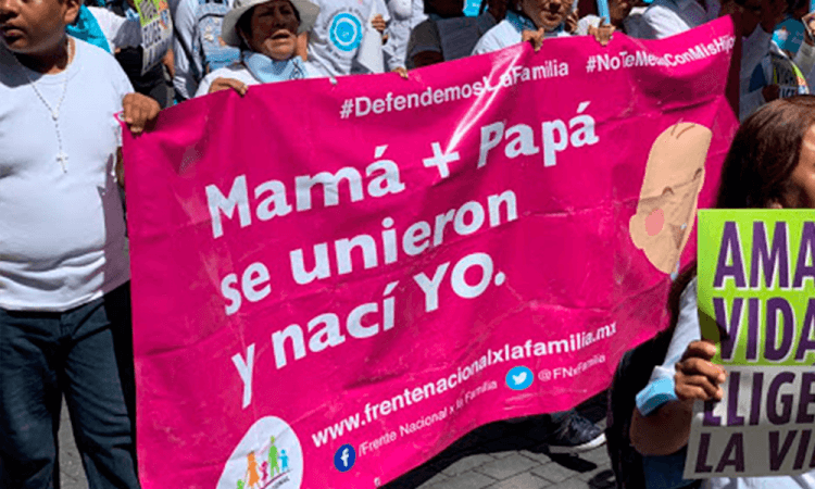 Frente Nacional por la Familia sobre despenalización del aborto: 'México se vistió de luto'