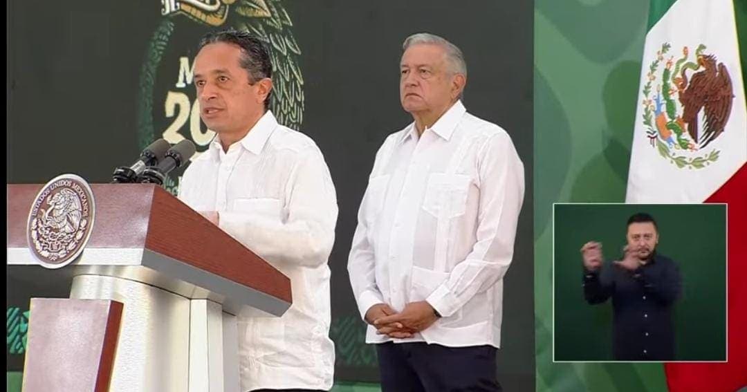 Video: Casi 1 millón de vacunados en Q. Roo, destaca Carlos Joaquín en mañanera de AMLO
