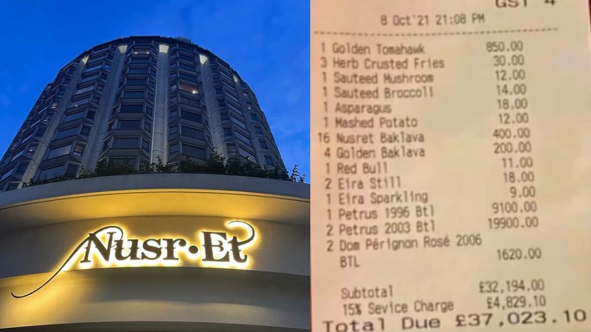 Amigos cenan en restaurante y se sorprenden por la cuenta: 1 millón de pesos