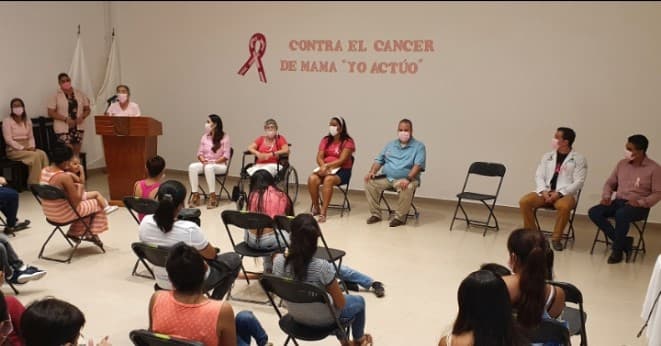Lanza gobierno de Blanca Merari Tziu Muñoz llamado de conciencia contra el cáncer de mama