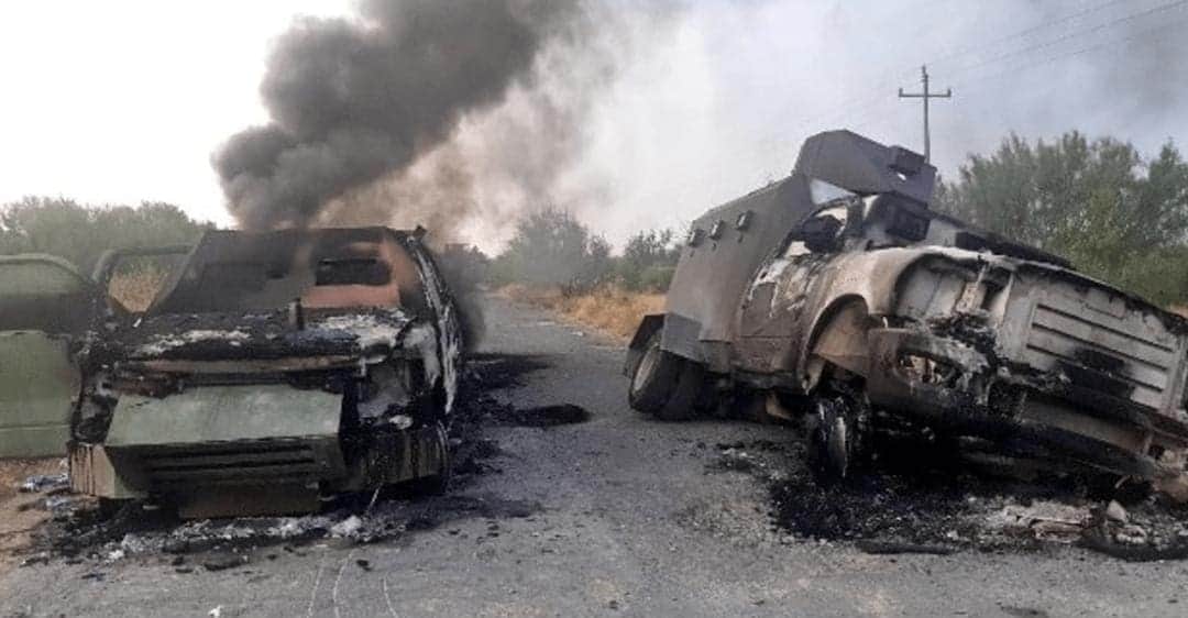 Dos muertos por enfrentamiento entre cárteles en Nuevo León