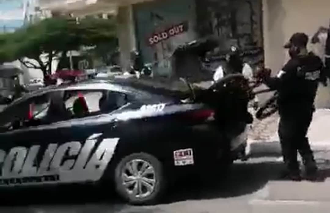 VIDEO: Denuncian presunto abuso policiaco en Playa del Carmen contra ciclista