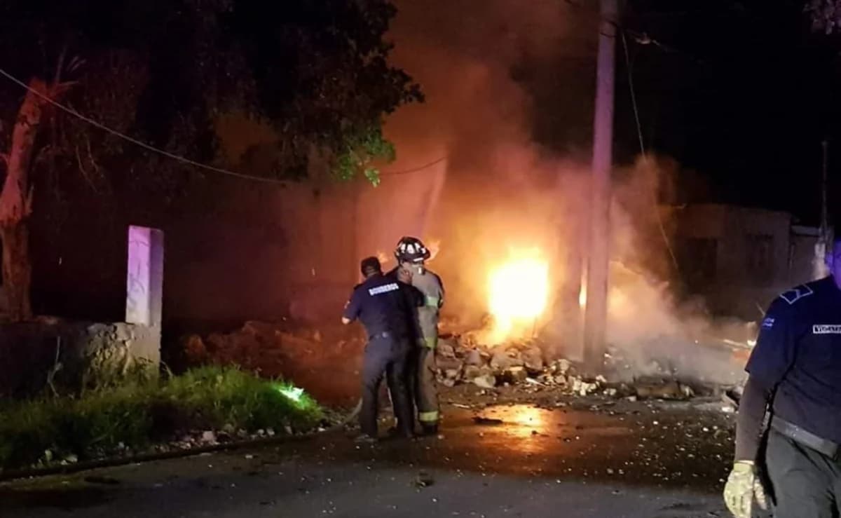 Mueren dos ancianos por explosión de pirotecnia en Yucatán