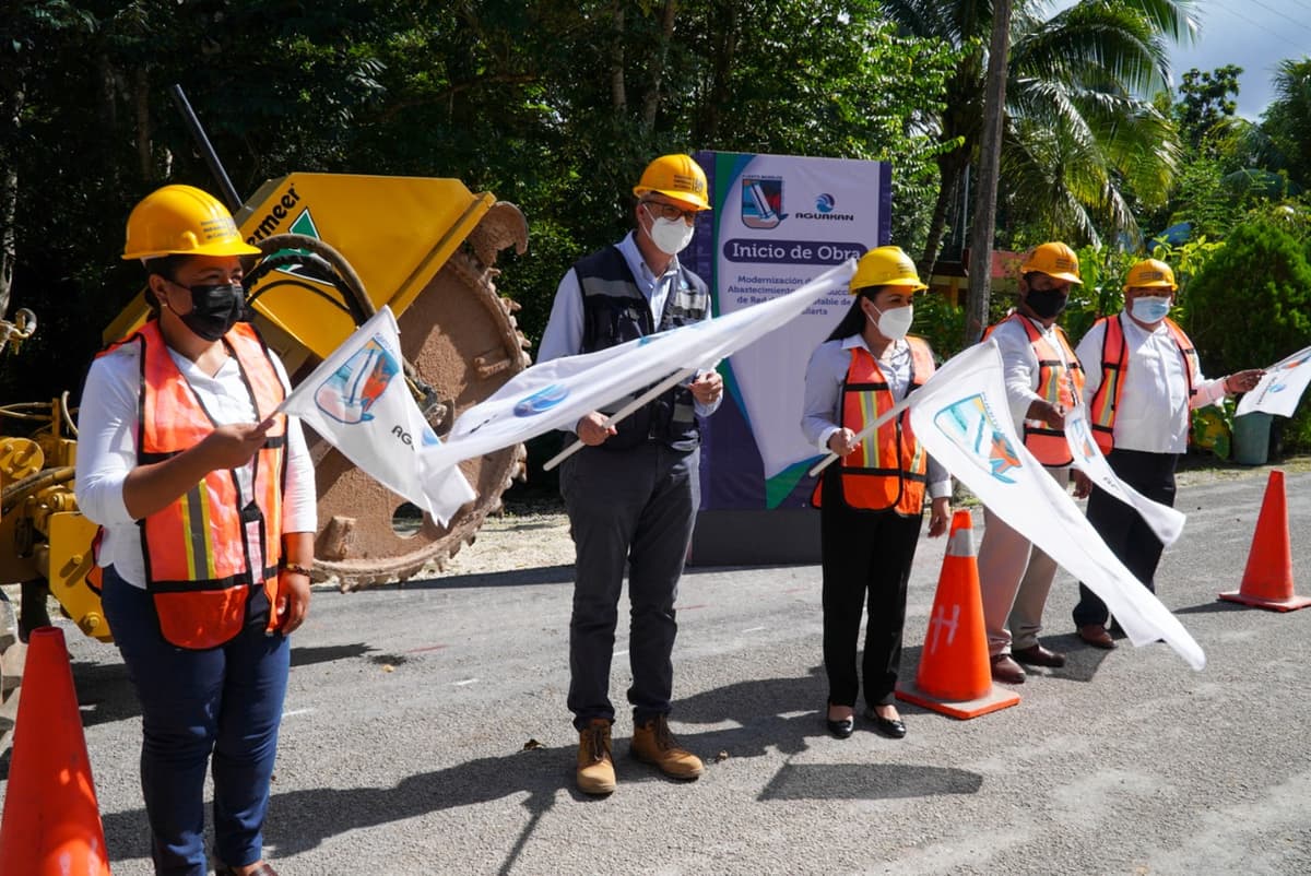 Arranca Aguakan obra en Central Vallarta, Puerto Morelos