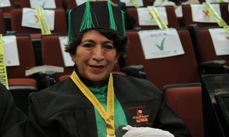 Escuela que otorgó Honoris Causa a Delfina Gómez no tiene validez oficial