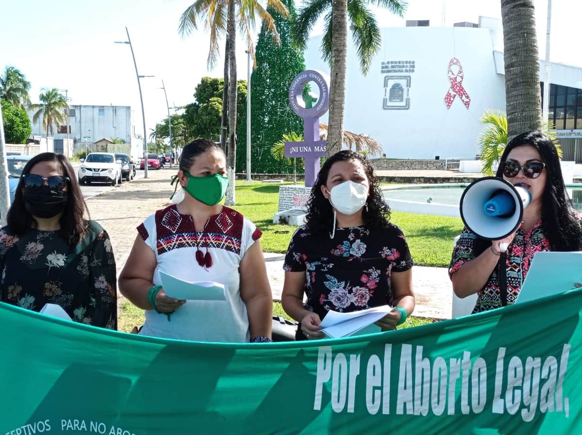 A un año de la toma del Congreso de Quintana Roo, feministas reivindican su lucha