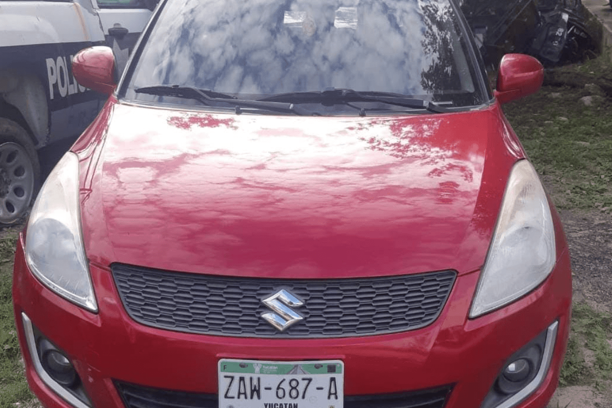 Detienen en Playa del Carmen vehículo robado en Cancún