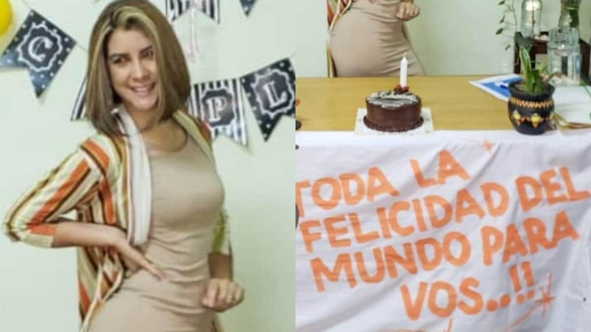 Es expuesta por 'robamaridos' y usa la manta como adorno en su cumpleaños