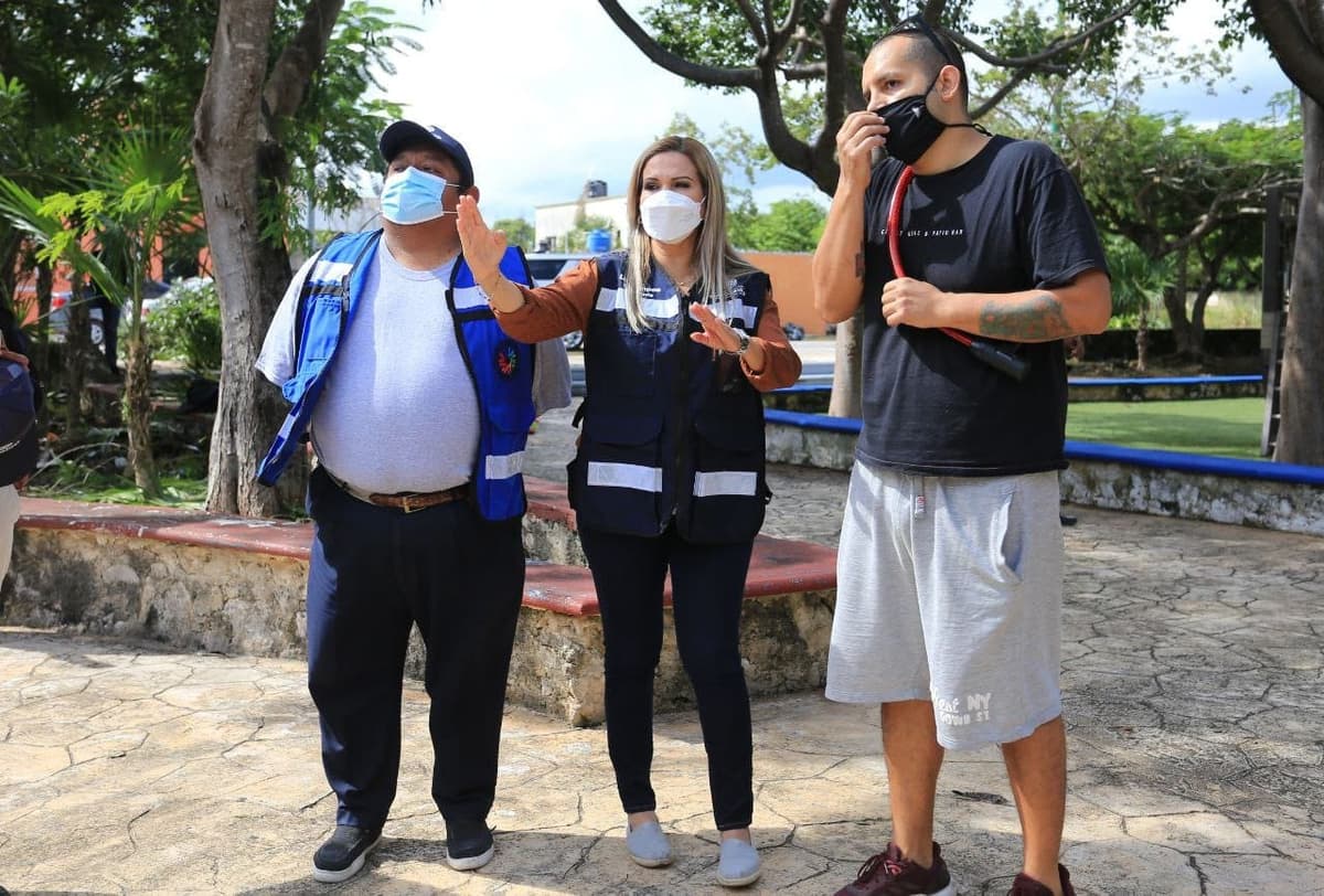 Rescata gobierno de Solidaridad emblemático parque con 'Una Obra por Día'