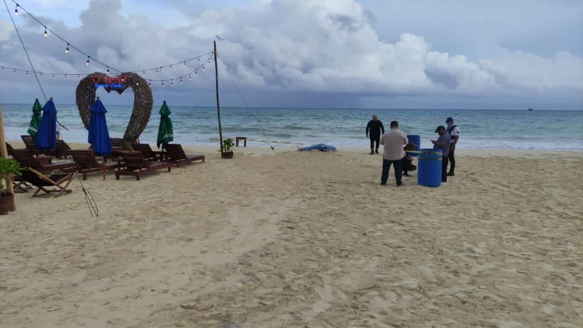 Hallan cuerpo de buzo en Playa del Carmen
