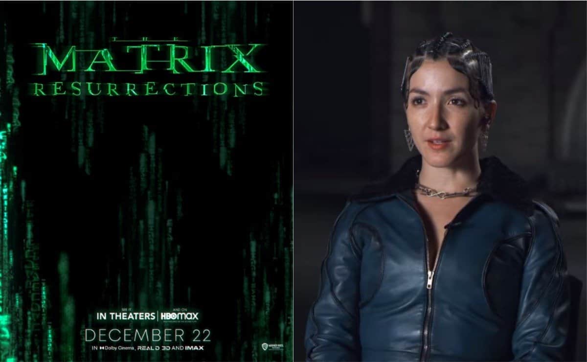 La actriz mexicana, Eréndira Ibarra, saldrá en "Matrix Resurrections"