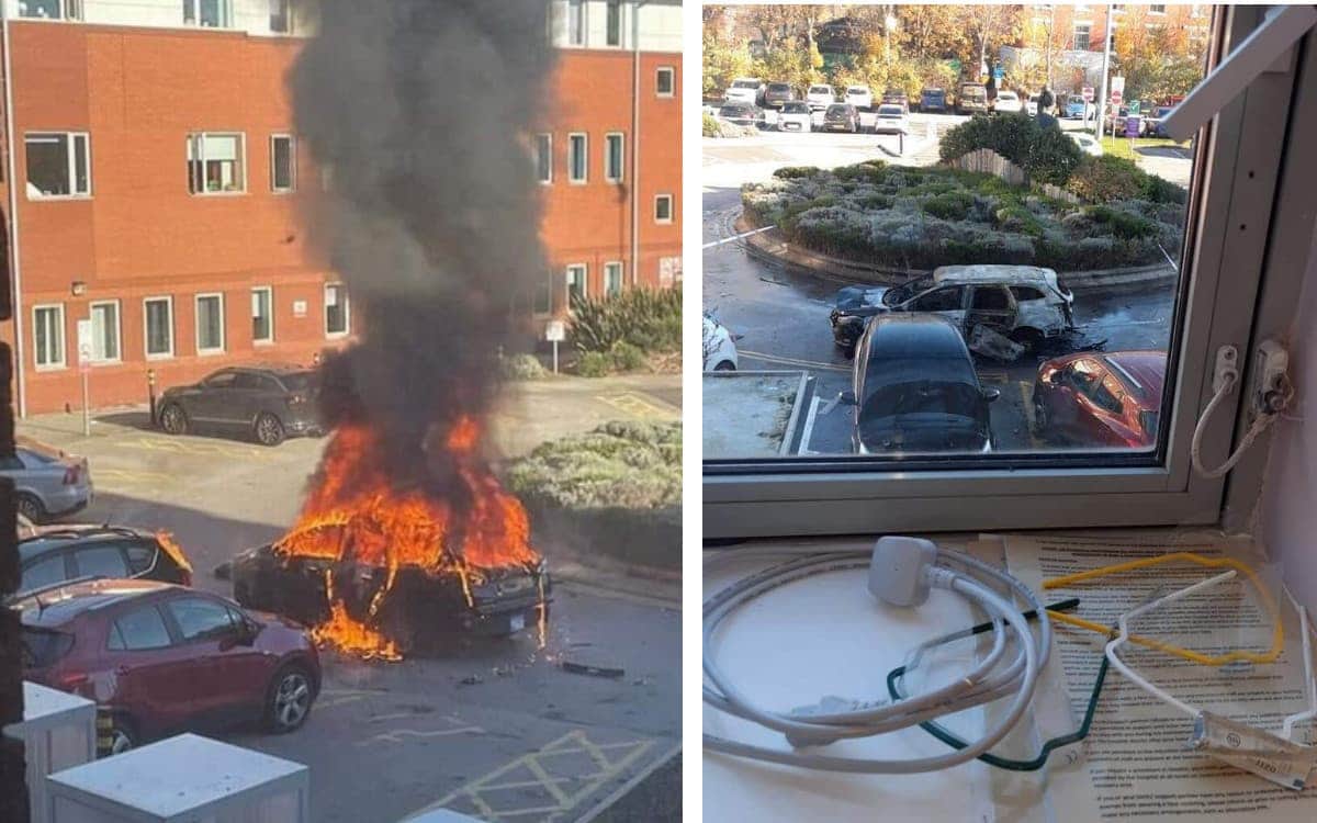 ¡Traía una bomba atada al pecho! Taxista lo encierra en su auto, antes de la explosión